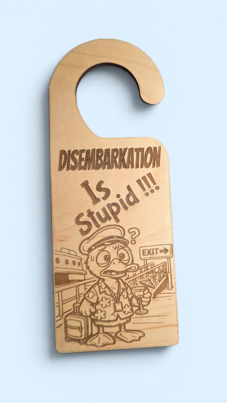 Cruise Cabin Door Hangers