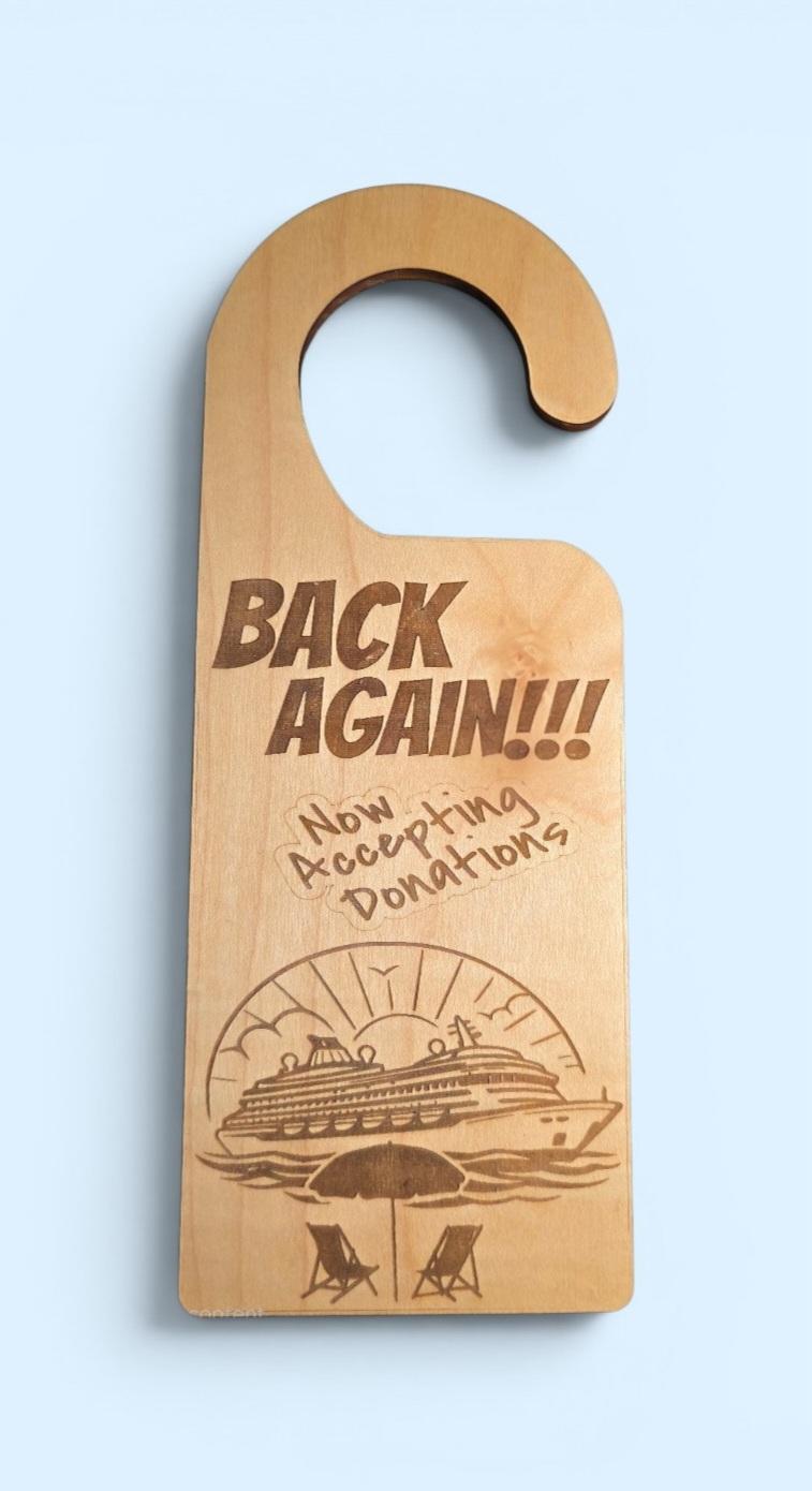 Cruise Cabin Door Hangers
