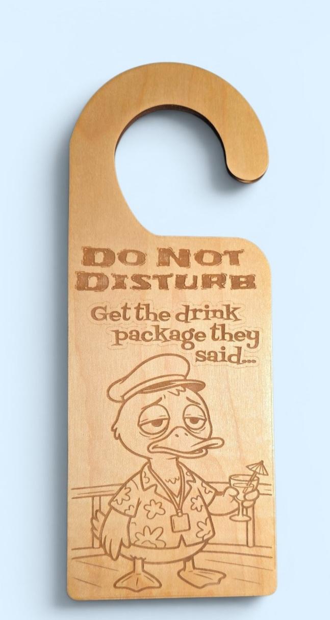 Cruise Cabin Door Hangers