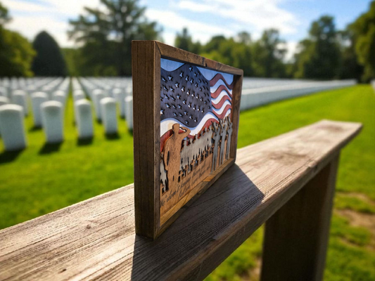 "Honor Beyond the Horizon" – Multilayered Patriotic Tribute