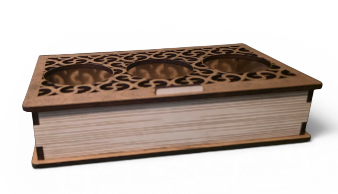 Book Candle Holder
