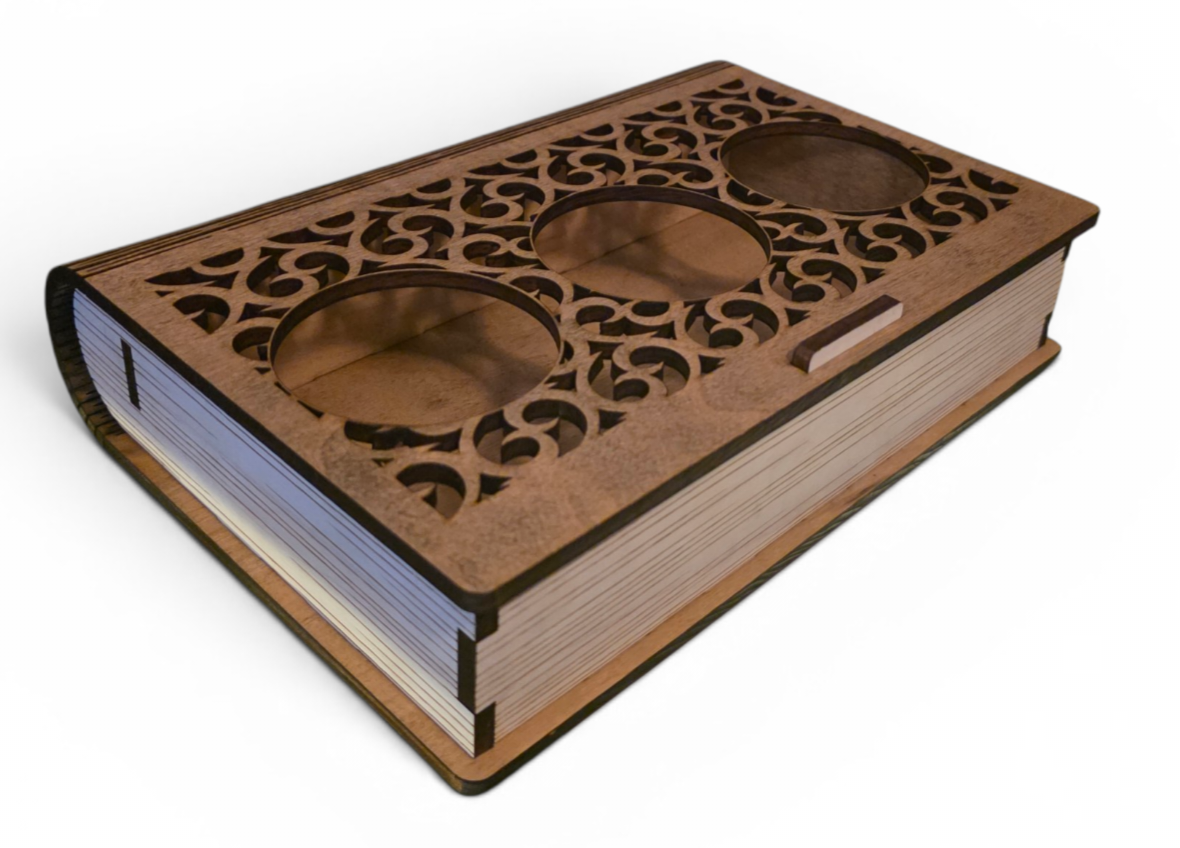 Book Candle Holder