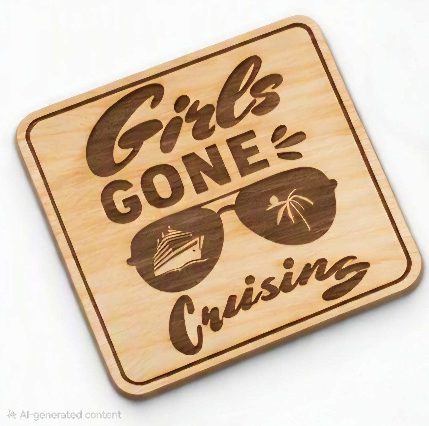Girls Trip Cruise Magnet Set | 5-Piece Cruise Bundle