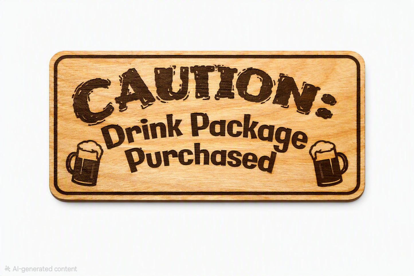 Cruise Drink Package Magnet Set | 5-Piece Set
