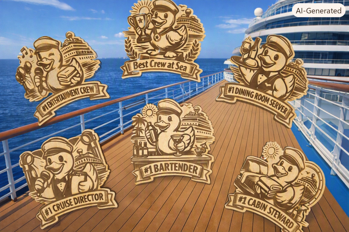 Cruise Crew Recognition Duck Bundle 30pcs