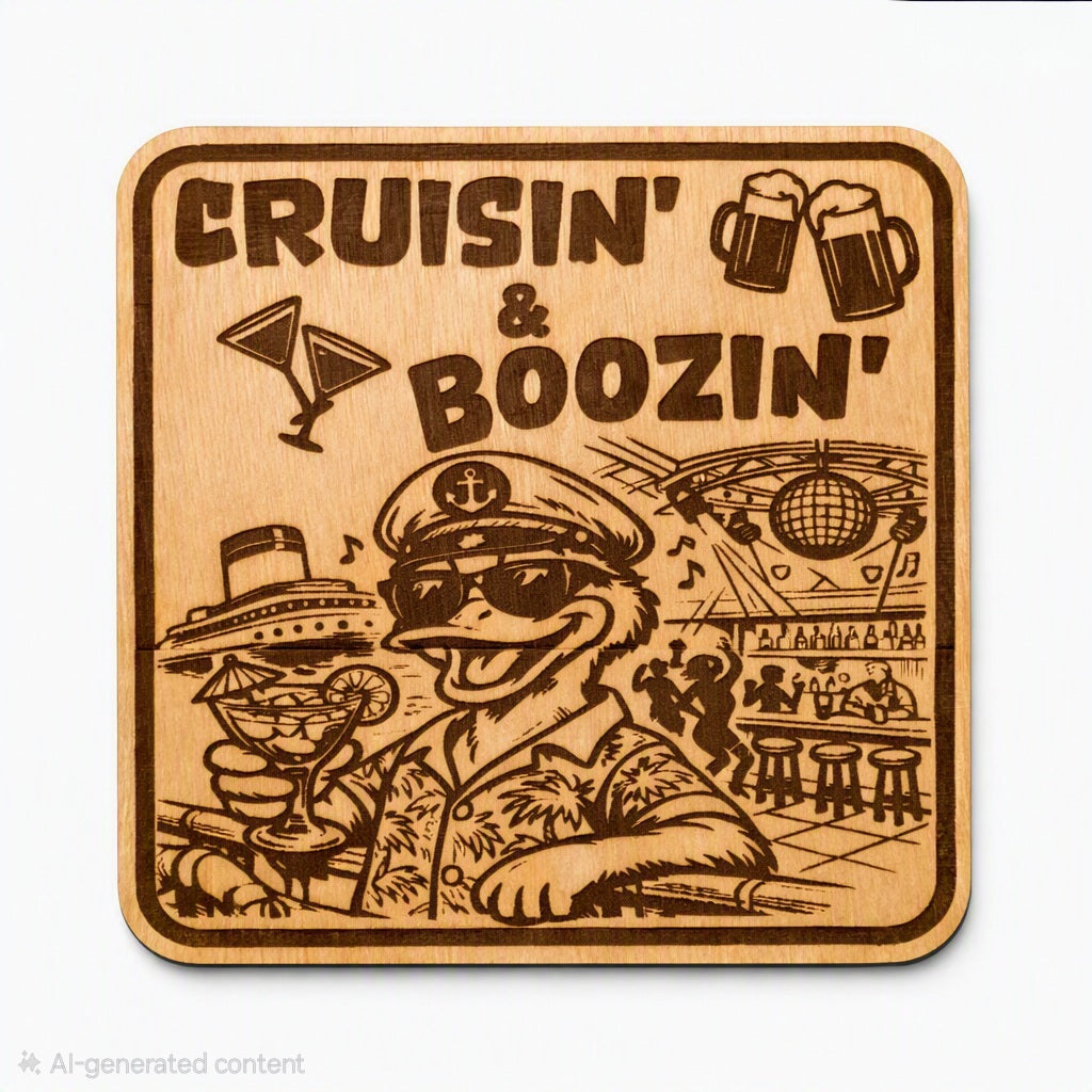 Cruise Drink Package Magnet Set | 5-Piece Set