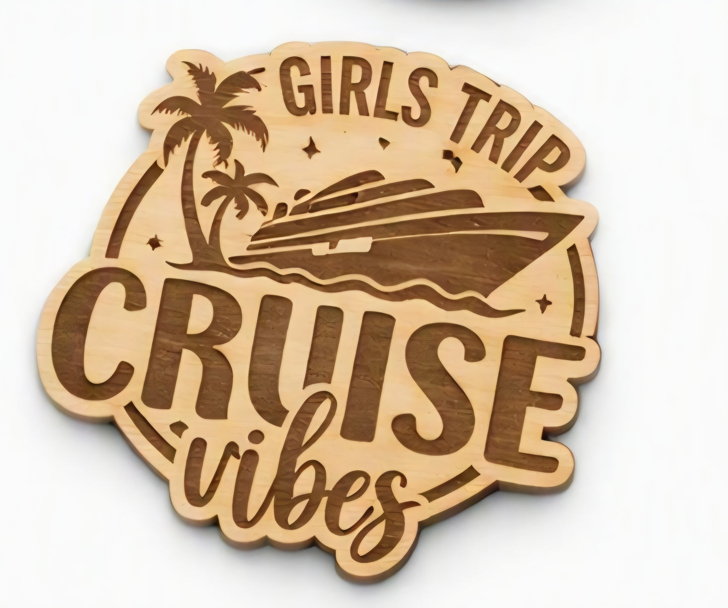 Girls Trip Cruise Magnet Set | 5-Piece Cruise Bundle