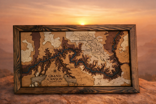 Grand Canyon 7 layer map