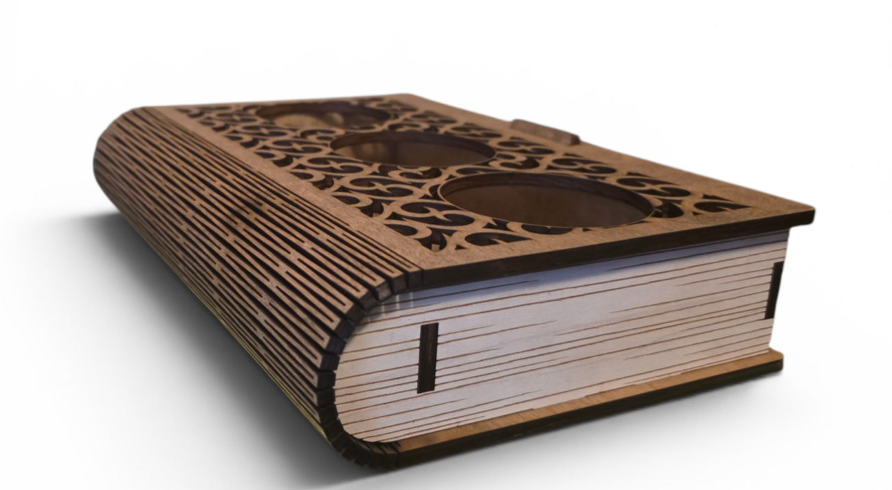 Book Candle Holder