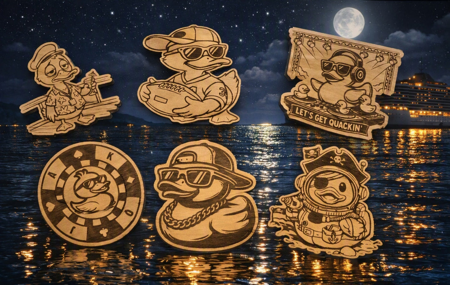 Cruise Duck Hide & Seek Collection 2 - 30-Piece Set